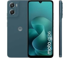 „Motorola Moto G06“ 17,5 cm (6,88 colio) Dviguba SIM kortelė „Android 15“ 4G USB C tipo 4 GB 256 GB 5200 mAh Mėlyna