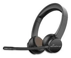 Ausinės MediaRange Bluetooth ENC Stereo Ausinės 400mAh baterija juoda