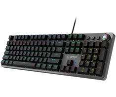 MSI FORGE GK-310 Raudonas Klaviatūra žaidimams. verkabelt