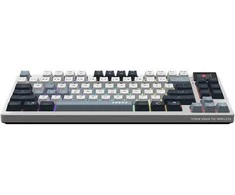 MSI FORGE GK600 TKL WIRELESS SKY klaviatūra Žaidimams USB + Bluetooth QWERTY Anglų (JK) Mėlyna, Balta