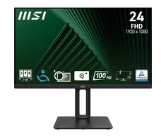 Monitorius MSI PRO MP245PG 60 cm (24 colių) IPS FHD HDMI/DP 4 ms 100 Hz Pivot