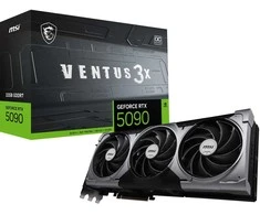 Vaizdo plokštė MSI VENTUS GEFORCE RTX 5090 32G 3X OC NVIDIA 32 GB GDDR7