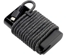 HP 65 W USB-C plonas kintamosios srovės maitinimo adapteris Kelioninis nešiojamojo kompiuterio įkroviklis / tinka ProBook 440 450 445 455, EliteBook 630 640 650 660 645 655 665 830 840 850 860 835 56485 x 3485 G6 G7 G8 G9 G10 G11, laumžirgis