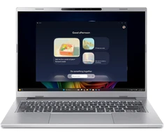 Nešiojamas kompiuteris „Acer Aspire 14 AI OLED“ (A14-61M-R6YA) – vidinė (QWERTY) klaviatūra, 14,0 colių WUXGA, OLED, „Ryzen AI R5-340“ (50 TOPS), 16 GB RAM, 1 TB SSD, „Windows 11“