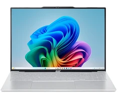 Nešiojamas kompiuteris Acer Swift Air 16 (SFA16-61M-R559) 16" WUXGA OLED, AMD Ryzen AI 7 350 (50 TOPS), 32GB RAM, 1TB SSD, Windows 11