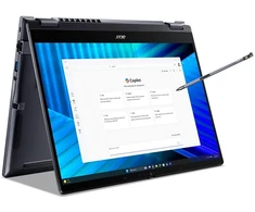 Nešiojamas kompiuteris Acer TravelMate P4 Spin (TMP414RN-55-TCO-58UA) 14,0" WUXGA, Touchdisplay, Intel Ultra 5 225U, 16GB RAM 512GB SSD, Windows 11 Pro
