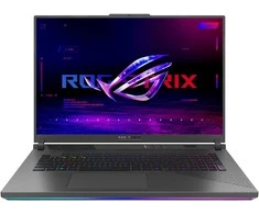 Gaming Nešiojamas kompiuteris ASUS ROG Strix G18 G814FP-S9006W, R9-9955HX, 32GB, 1TB SSD, RTX 5070, Win 11H, German Keyboard