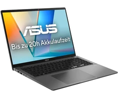 Nešiojamas kompiuteris ASUS Vivobook S 16 S3607VA-RP136W – 16 colių įstrižainės WUXGA IPS ekranas, Intel Core i7-13620H procesorius, 16 GB RAM, 1 TB SSD, Windows 11