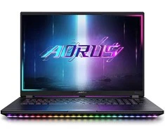 Nešiojamas kompiuteris Gigabyte AORUS MASTER 18 | 18" QHD+ MiniLED 240 Hz ekranas, Intel Core Ultra 9 275HX, 32 GB RAM, 2 TB SSD, NVIDIA GeForce RTX 5080, Windows 11 Pro