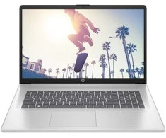 Nešiojamas kompiuteris HP 17-cn4160ng Core5 120U/16GB/512SSD/FreeDOS/sidabrinis USB C 3.1