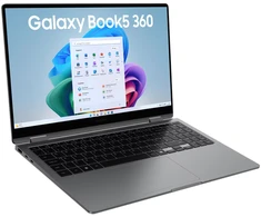 Nešiojamas kompiuteris Samsung Galaxy Book5 360 | 15,6 colių „Intel Ultra 7 258V“ 32GB 512GB W11PRO, pilkos spalvos
