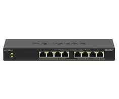 Šakotuvas Tinklo Įranga - Netgear GS308LP 8-Port PoE Jungiklis 60W 1Gbps