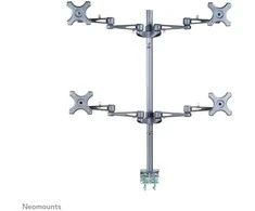 Laikiklis NewStar Neomounts Tischhalterung für vier Flachbildschirme bis 27" (69 cm) 6KG FPMA-D935D4