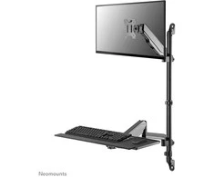 Laikiklis NEOMOUNTS WALL MOUNTED SIT-STAND WORKSTATION (SCREEN, KEYBOARD &amp; MOUSE)