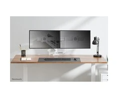Laikiklis NEOMOUNTS BY NEWSTAR DS75-450WH2 FULL MOTION MONITORIUS DESK MOUNT FOR 17-32" SCREENS - Baltas