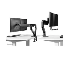 Laikiklis NEOMOUNTS BY NEWSTAR DS75-450BL2 FULL MOTION MONITORIUS DESK MOUNT FOR 17-32" SCREENS - Juodas