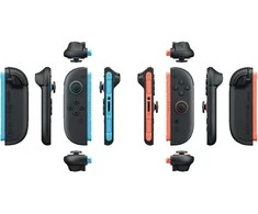 Mėlyna Nintendo Joy-Con 2 Pair Light Mėlyna/Light Raudona