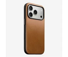 Nomad Modern Leather dėklas, english tan – iPhone 17 Pro