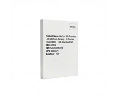 Nortonlifelock Norton 360 Premium - 75 GB Cloud-Backup - 10 Devices, 1 Year (ABO) - ESD-Download