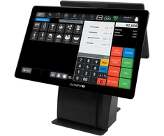 Monitorius Olympia T215DK All-in-One 38,1 cm (15") Ekran dotykowy Juodas