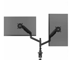 Laikiklis One For All DM5210, 17"-50", max 20kg monitorius (x2), VESA 200x300, juoda