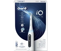 Braun Oral-B iO Series 5 Suaugusiems Besisukantis vibruojantis dantų šepetėlis Balta