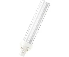 26W lemputė OSRAM DULUX D 827, G24d-3, 2700K