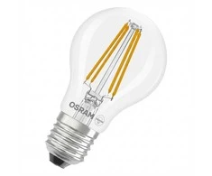 Osram 5,9W LED lemputė CLASSIC A, E27, skaidri, 300°, 2700K, dimeriuojama