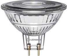 Ledvance 2,2W LED lemputė MR16, GU5.3, MR16, skaidri, 36°, 3000K, dimeriuojama
