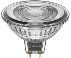 Ledvance 6,1W LED lemputė MR16, GU5.3, MR16, skaidri, 36°, 4000K, dimeriuojama