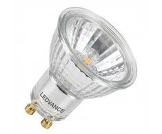 Ledvance 3,7W LED lemputė PAR16, GU10, PAR16, skaidri, 36°, 2700K, dimeriuojama