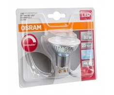 Bikuva.lt 6,9W LED lemputė, GU10, PAR16, 120°, 3000K, dimeriuojama