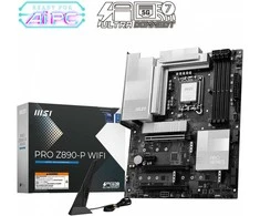 Pagrindinė plokštė MSI PRO Z890-P WIFI | Procesorių šeima Intel | Procesoriaus lizdas LGA1851 | DDR5 UDIMM | Palaikomos standžiojo disko sąsajos SATA, M.2 | SATA jungčių skaičius 4
