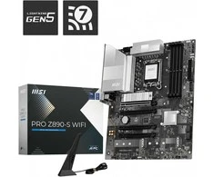 Pagrindinė plokštė MSI PRO Z890-S WIFI LGA1851 MB 4xDDR5 4xM.2