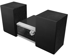 Panasonic SC-PM272 Home Audio Micro System 20W Sidabrinis
