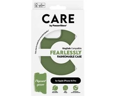 Panzer Glass CARE by PanzerGlass Fashion Apple iPhone 16 Pro 6.3" dėklas telefonui žalios spalvos/dėklas telefonui žalios spalvos MagSafe 1386