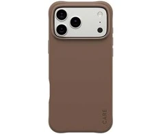 „Panzer Glass CARE by PanzerGlass“ madingas „Samba MagSafe“ dėklas, skirtas „iPhone 17 Pro Max“ – rudas