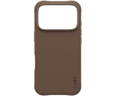 „Panzer Glass CARE by PanzerGlass“ madingas „Samba MagSafe“ dėklas, skirtas „iPhone 17 Pro“ – rudas