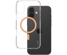 Dėklas PanzerGlass Flagship Apple iPhone 16 Plus 6.7 Panzer Glass CARE " persikų / persikų MagSafe 1375