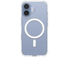 „Panzer Glass CARE by PanzerGlass“ madingas „Samba“ dėklas su „Baltas MagSafe“, skirtas „iPhone 17“ – permatomas