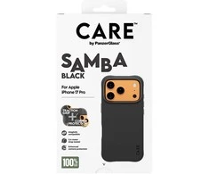 „Panzer Glass CARE“ iš „PanzerGlass“ madingas „Samba MagSafe iPhone 17 Pro“ juodas