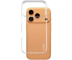 „Panzer Glass CARE by PanzerGlass“ madingas minkštas „X-Ray“ bazinis dėklas, skirtas „iPhone 17 Pro“ – permatomas