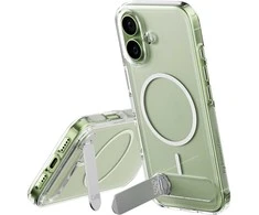 „Panzer Glass CARE by PanzerGlass“ apsauginis dėklas su atramėle „MagSafe“, skirtas „iPhone 17“ – permatomas