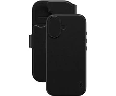 Panzer Glass „CARE by PanzerGlass Feature Tango 2in1“ piniginės dėklas su „MagSafe“ jungtimi, skirtas „iPhone 17“ – juodas