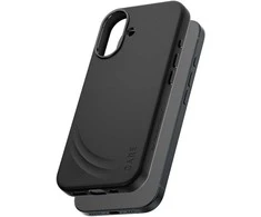 „Panzer Glass CARE by PanzerGlass“ su „FLOW MagSafe“ dėklu, skirtu „iPhone 17“ – Juodas