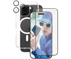 Panzer Glass „CARE by PanzerGlass“ – flagmaninis 3 viename rinkinys – „iPhone 16 Pro“