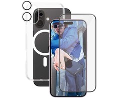 Panzer Glass „CARE by PanzerGlass“ – 3 viename flagmanų rinkinys – „iPhone 16 Plus“