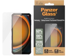 Panzer Glass „PanzerGlass ®“ ekrano apsauga „Samsung Galaxy Xcover7 Pro | Xcover7 | Xcover6 Pro“ | Itin plataus kampo, „Samsung“, „Samsung – Galaxy XCover7 Pro 5G“, „Samsung – Galaxy Xcover7 5G“, „Samsung – Galaxy Xcover 6 Pro 5G“, Sausas klijavimas, Atsparus įbrėžimams, Atsparus smūgiams, Permatomas, 1 vnt.