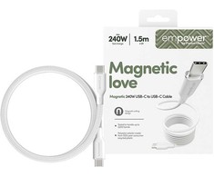 Panzer Glass PanzerGlass MAGNET 240W USB-C TO USB-C CBL