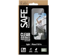 Panzer Glass SAFE by PanzerGlass Ultra-Wide Fit ekrano apsauga su EasyAligner, skirta iPhone 17 / 16 Pro